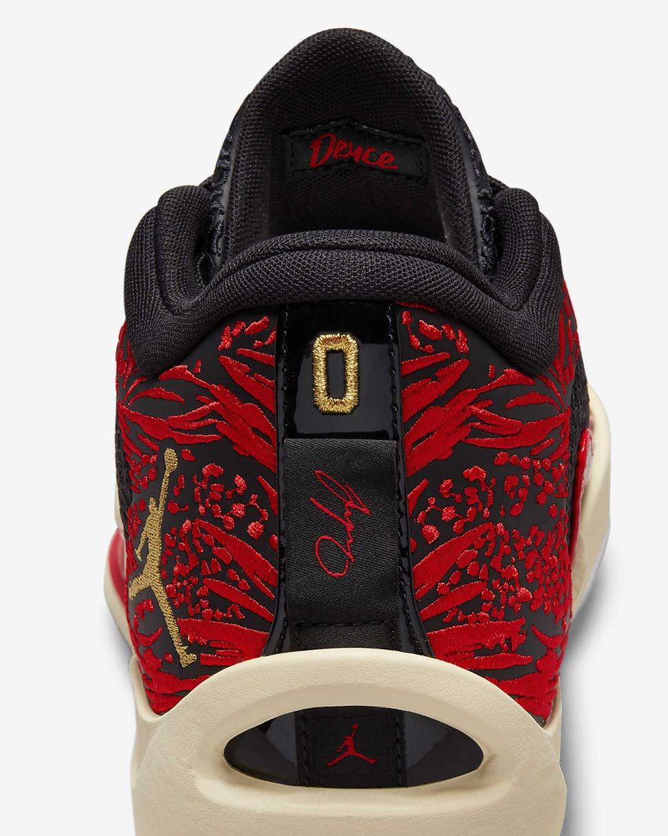 Tatum 1 "Zoo" Black/University Red/Beach/Metallic Gold | Mens/Womens Nike Jordan