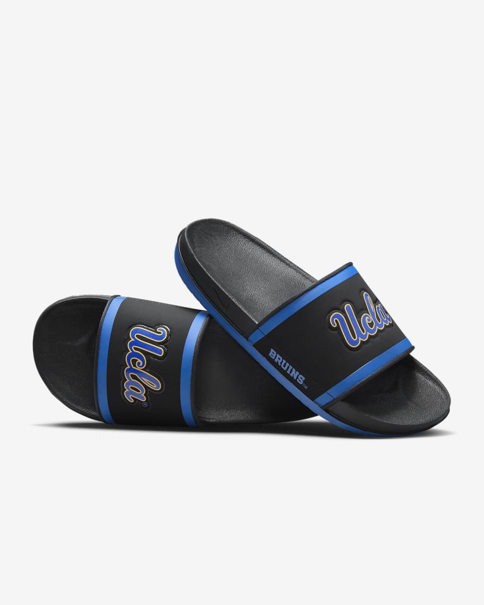 UCLA Black/Signal Blue/Gold | Mens Nike Slides