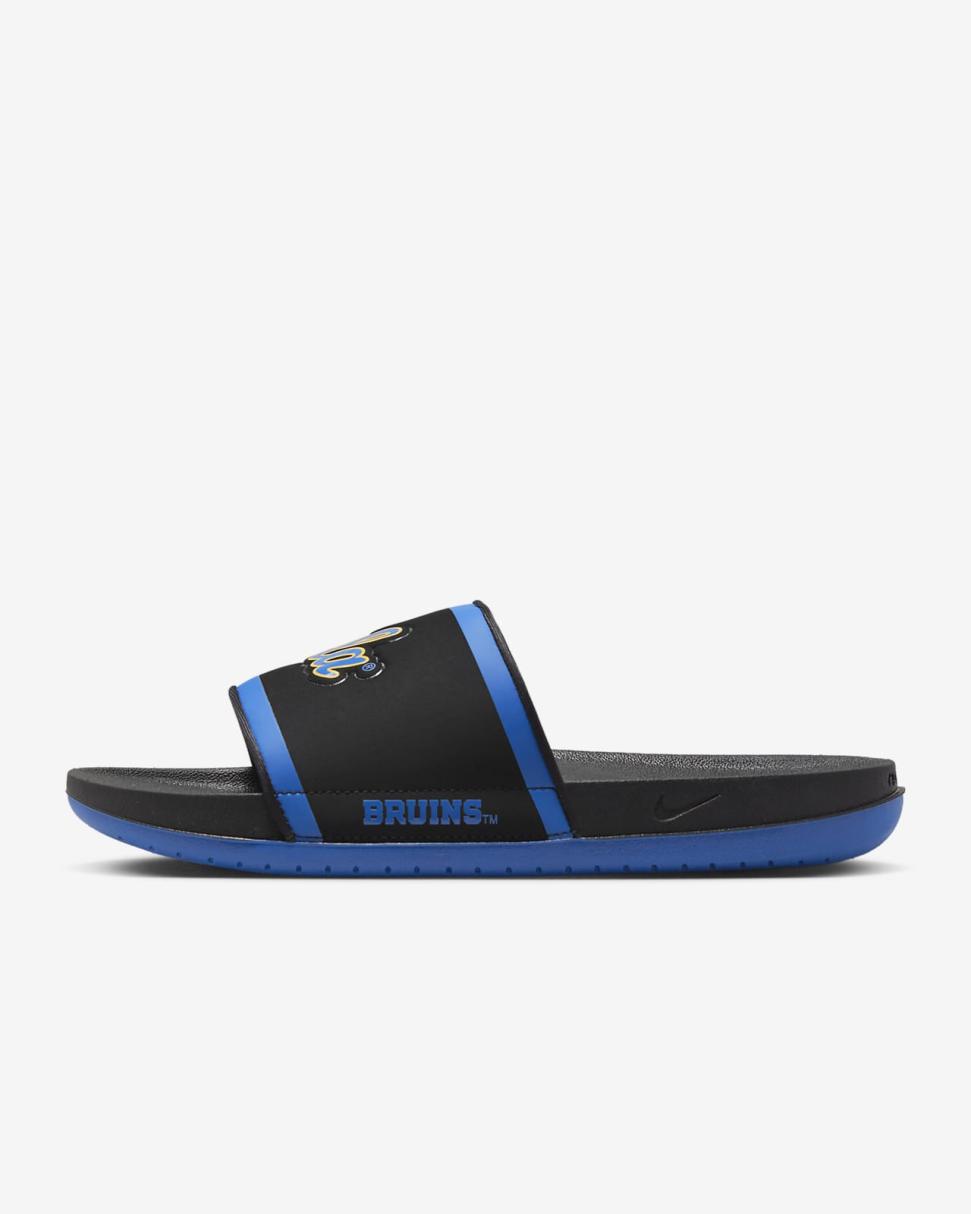 UCLA Black/Signal Blue/Gold | Mens Nike Slides