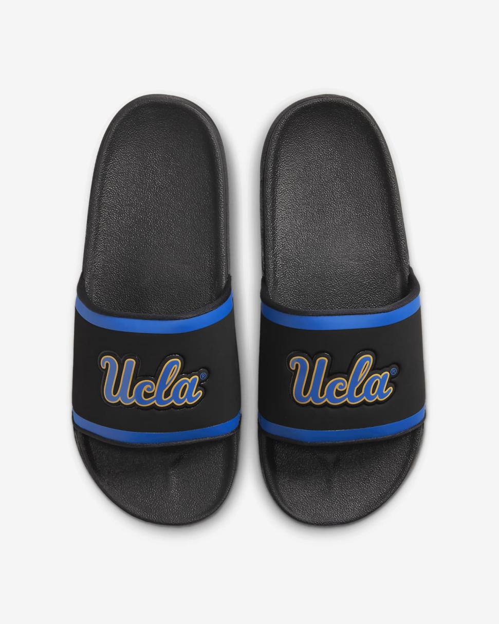 UCLA Black/Signal Blue/Gold | Mens Nike Slides
