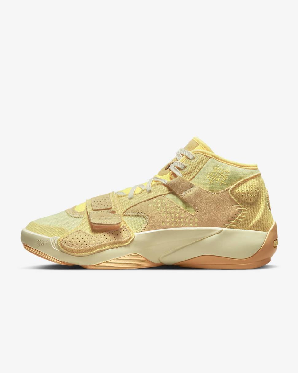 Zion 2 "Full Moon" Celestial Gold/Citron Tint/Alabaster/Topaz Gold | Mens Nike Jordan