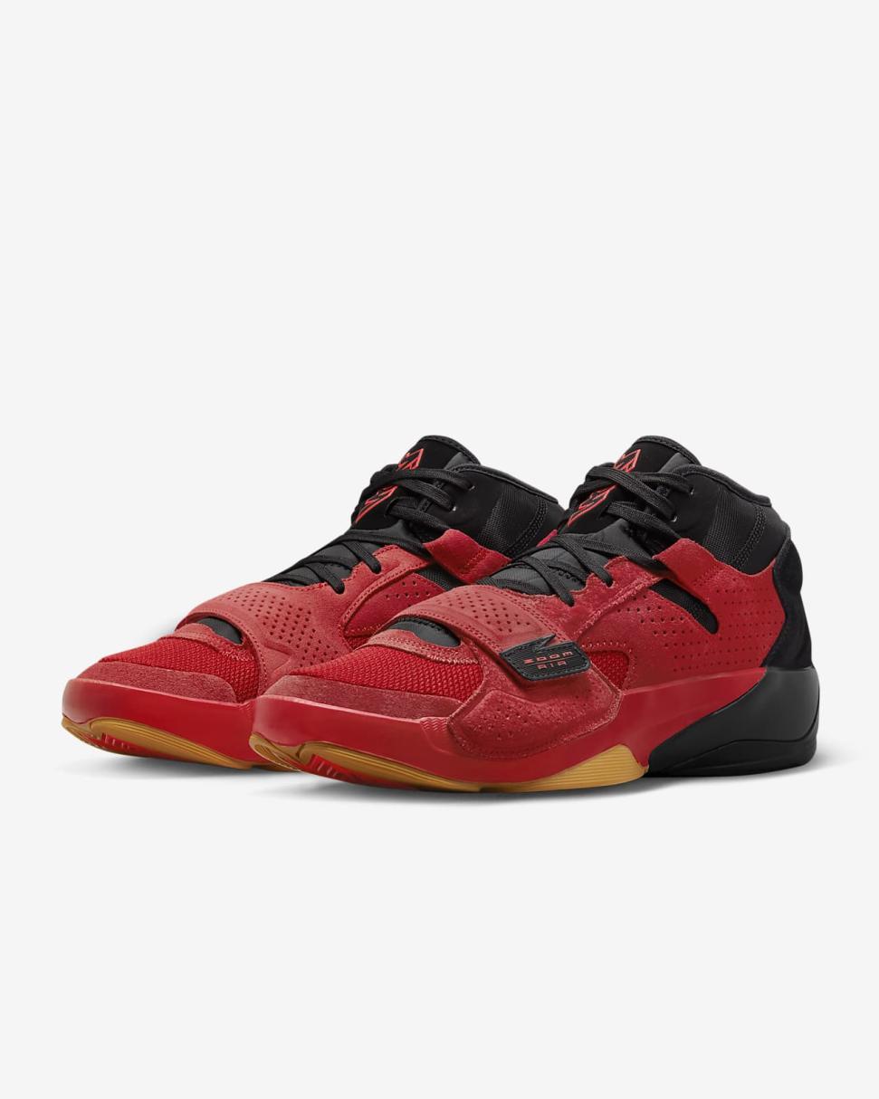 Zion 2 University Red/Bright Crimson/Gum Yellow/Black | Mens/Womens Nike Jordan