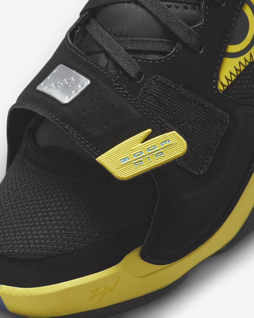 Zion 2 X Naruto Black/Yellow Strike/Dark Purple Dust/Laser Blue | Mens/Womens Nike Jordan